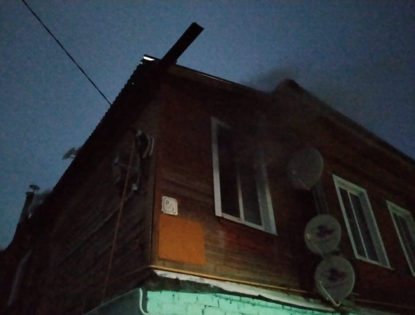 Во Владимирской области на пожаре едва не погиб мужчина